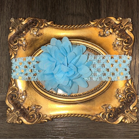 NWT Handmade Flower Headbands x 3 Infant Baby Child Girl - Picture 5 of 7